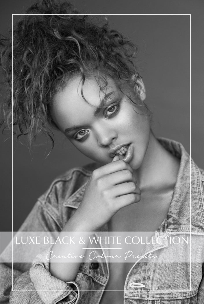 LUXE BLACK & WHITE - PHOTOGRAPHY PRESETS